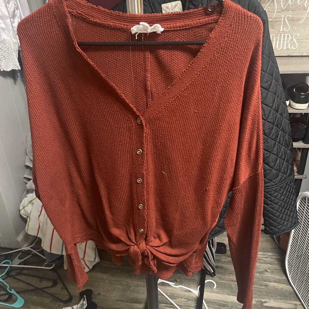Burnt orange Shirt